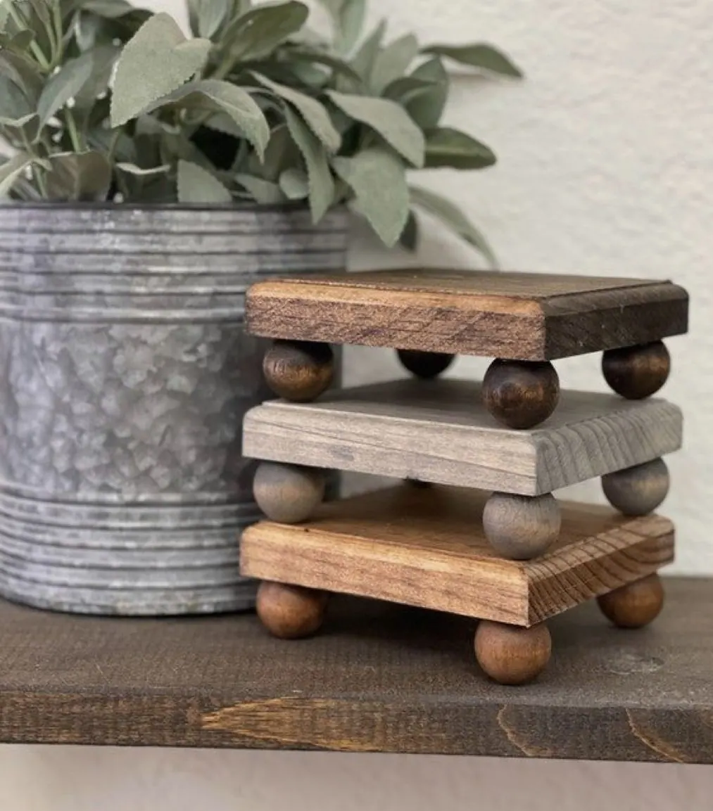 Plant Stand 01 — custom planter stand made to order by Woodflex Designs, Surat